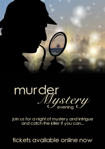 Murder mystery poster