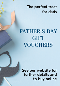 Blue Father's Day Gift Voucher