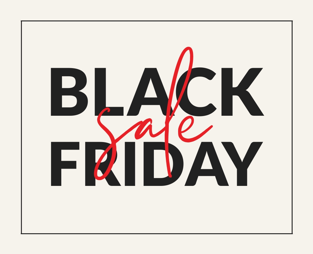 Black Friday 2026 Simple Text Gift Item Image 1