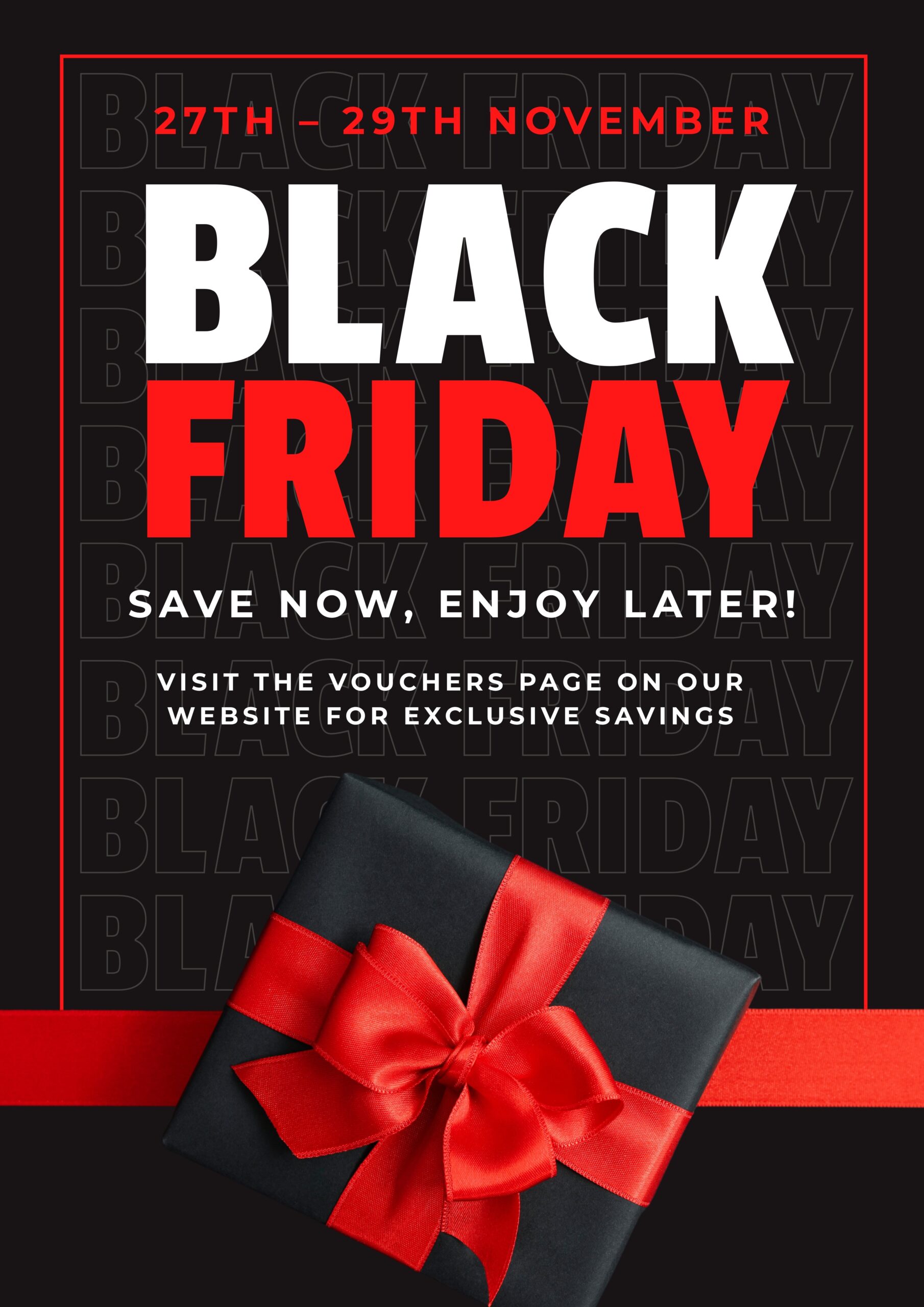 Black Friday 2026 Gift Box Poster